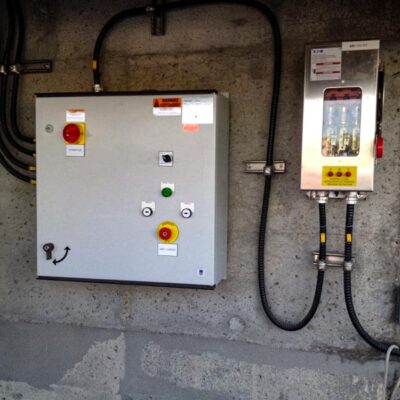 SpanRail control panel. SpanRail control panel.